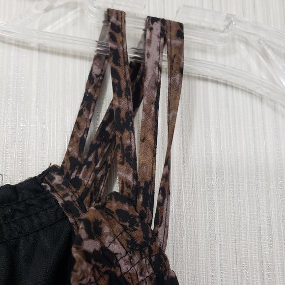 Maurices NWOT snake print strappy dress with elastic waist - Picture 4 of 9